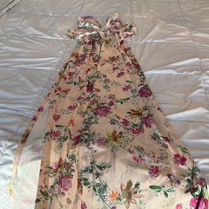 Long Floral summer dress